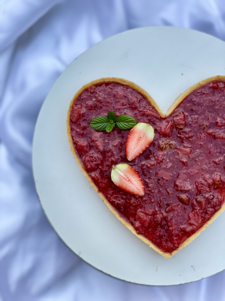 tarte fraise-coco