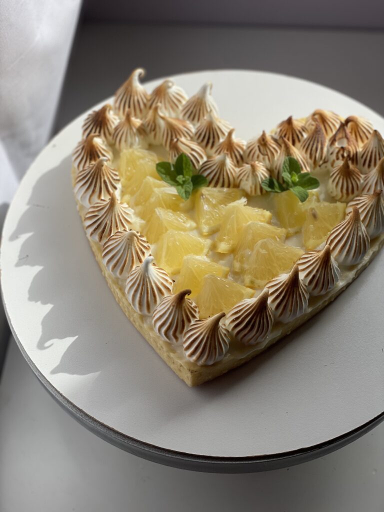 tarte au citron meringuée