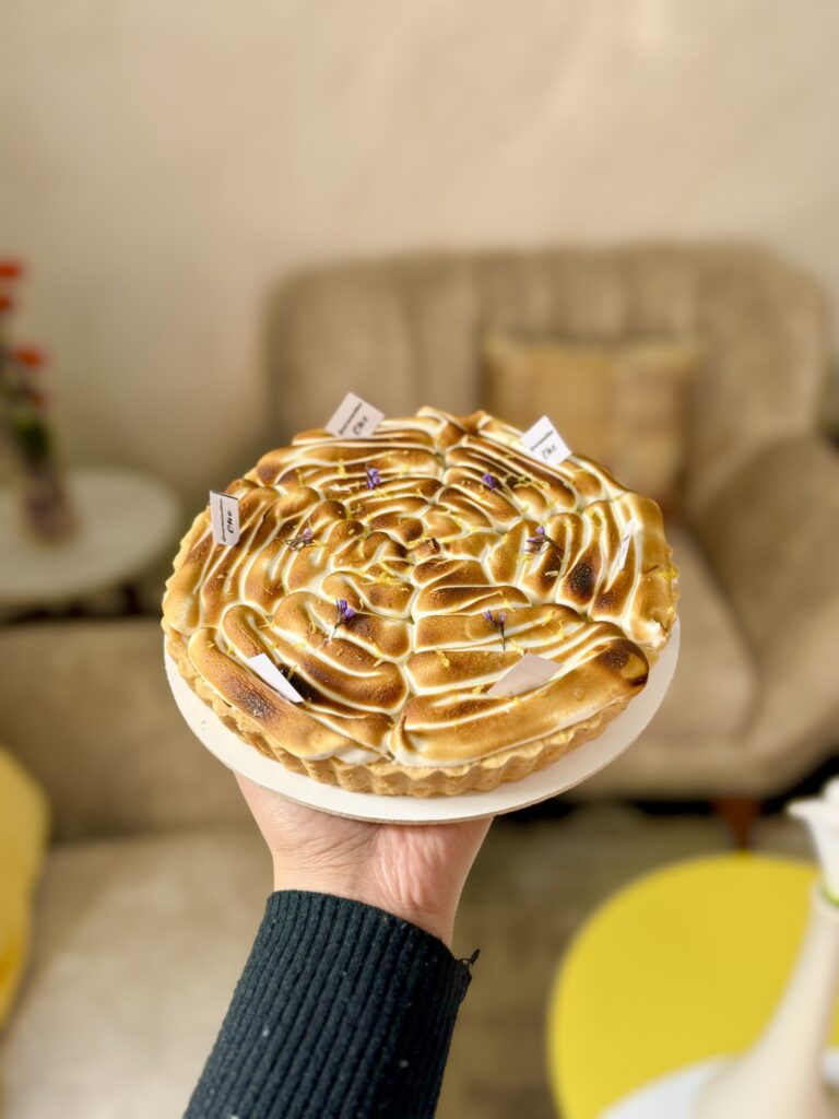 tarte au citron meringuée