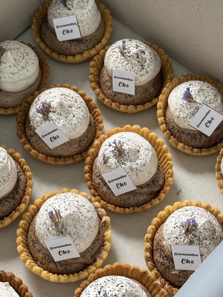 tartelette chocolat noix